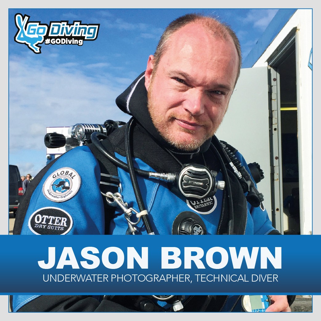 Jason Brown - Dive Show Profile #GODiving