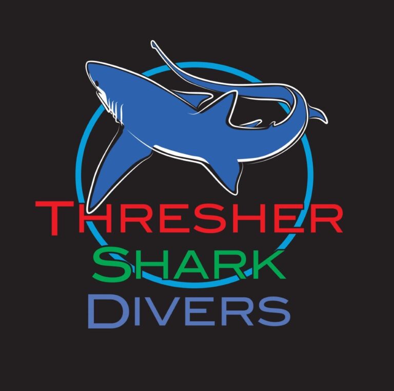 THRESHER SHARK DIVERS LOGO